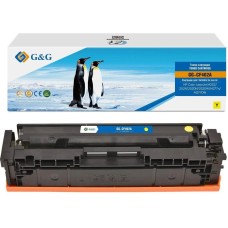 Картридж лазерный G&G Картридж лазерный GG-CF402A CF402A желтый (1400стр.) для HP CLJ M252/252N/252DN/252DW/M277n/M277DW с чипом
