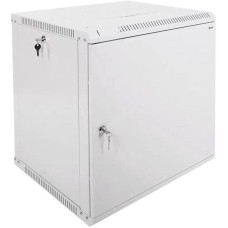 ЦМО Шкаф коммутационный (ШРН-12.500.1) настенный 12U 600x529мм пер.дв.стал.лист 200кг серый 470мм 18кг 180град. 612мм металл
