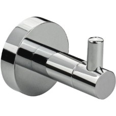 GFmark - Крючок одинарный, на круглом основании, цвет ХРОМ. 79113