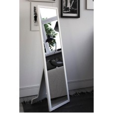 САНАКС - Зеркало напольное 330х1200 мм, в белой раме 45763