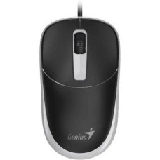 GENIUS Мышь Проводная DX-123 Black+Grey,1200 dpi,USB,ergonomic