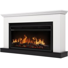 Камин электрический ELECTROLUX Каминокомплект: Очаг EFP/P-3620LS, портал Retto 36 белый, р/в