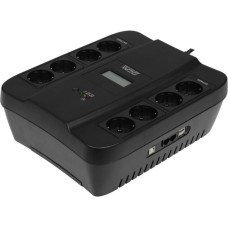 ИБП POWERCOM Источник бесперебойного питания Spider SPD-750U LCD USB 450Вт 750ВА черный