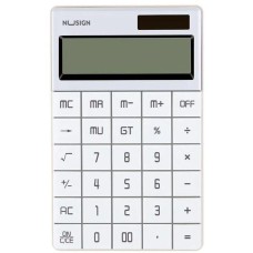 DELI Калькулятор настольный Nusign ENS041 белый 12-разр