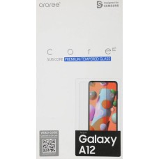 SAMSUNG Защитное стекло для экрана araree by KDLAB для Galaxy A12 прозрачная 1шт. (GP-TTA125KDATR)