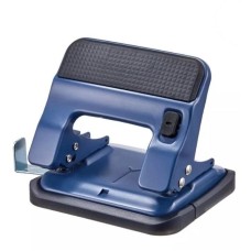 KW-TRIO Дырокол 09616BLUE макс.:30лист. металл синий отв.:2