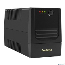 Exegate EX299486RUS ИБП ExeGate Power NB-850.LED.AVR.4C13 (850VA/510W, LED, AVR, 4*C13, батарея 12V 9Ah, Black)