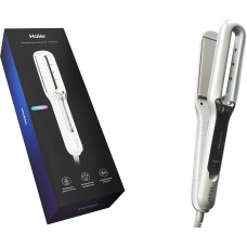 HAIER Выпрямитель Aquamarine HHS-617 70Вт белый макс.темп.:230С покрытие:керамическое (FZ000SD00RU)