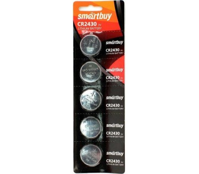 Элементы питания SMARTBUY (SBBL-2430-5B) CR2430/5B