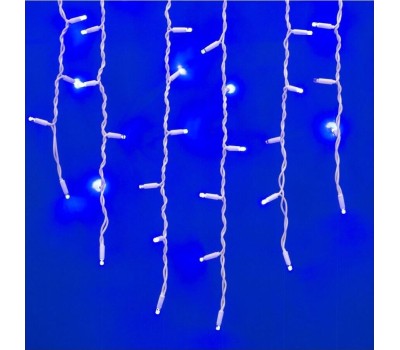 Бахрома светодиодная UNIEL (UL-00002329) ULD-B3010-200/SWK BLUE IP67 Бахрома светодиодная со статическим свечением, 3м. Сое