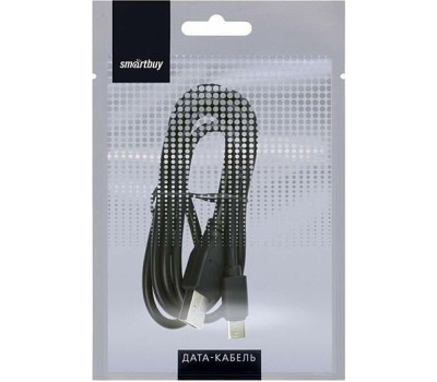 USB кабель SMARTBUY (iK-3112 BLACK) USB 2.0 - USB TYPE C 1 м черный