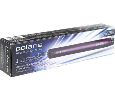 Прибор для укладки волос POLARIS PHS 2590KT MEGAPOLIS COLLECTION фиолетовый