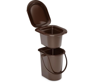 Ведро-туалет АЛЬТЕРНАТИВА М3051 Ведро-туалет 17л (со съемным горшком)