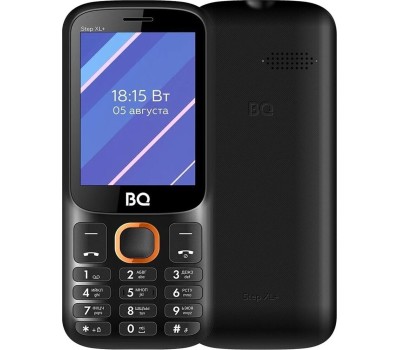 Телефон мобильный BQ 2820 Step XL+ Black/Orange