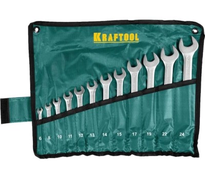 Набор ключей KRAFTOOL 27079-H12_Z01 Набор гаечных ключей 12 предм.