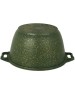Кастрюля KUKMARA к21tsml а/пр литая 2,0л стекл/кр Trendy style malachite