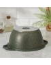 Кастрюля KUKMARA к21tsml а/пр литая 2,0л стекл/кр Trendy style malachite