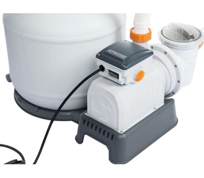 BESTWAY Фильтр-насос для бассейнов песочный, 220-240V, 11355 л/час, 58486