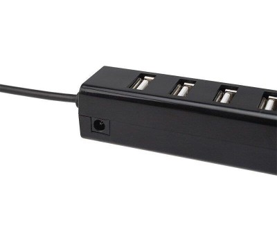 Контроллеры, адаптеры, переходники REXANT (18-4107) РАЗВЕТВИТЕЛЬ USB НА 7 ПОРТОВ, ЧЕРНЫЙ