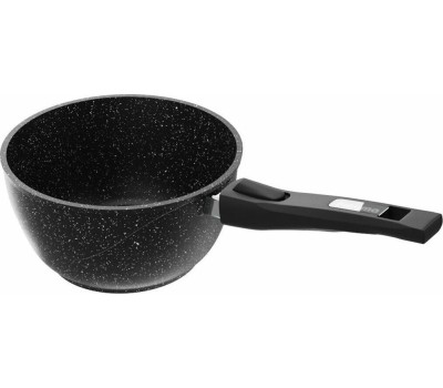 Ковш МЕЧТА 082802 1.7л АП Гранит BLACK со съемной ручкой