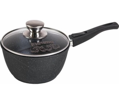 Ковш МЕЧТА 082802 1.7л АП Гранит BLACK со съемной ручкой