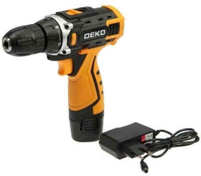 Дрель аккумуляторная DEKO Banger 12V SET 3 в кейсе, 2х2.0Ач, з/у 063-4130