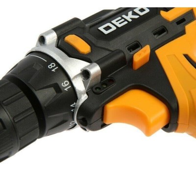 Дрель аккумуляторная DEKO Banger 12V SET 3 в кейсе, 2х2.0Ач, з/у 063-4130