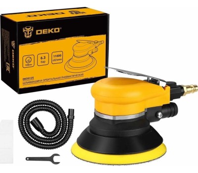 Шлифмашина DEKO 063-4381 DKOS125, 125 мм