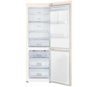 Холодильник Samsung RB33A32N0EL/WT бежевый двухкамерный инвертер 232/118 л морозилка снизу <RB33A32N0EL/WT>