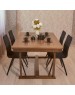 Стул обеденный POLINI Home Rio SM, черный-черный (2 кор.)