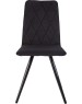 Стул обеденный POLINI Home Rio SM, черный-черный (2 кор.)