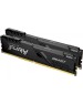 KINGSTON Память 2x8GB 3200MHz KF432C16BBK2/16 Fury Beast Black RTL Gaming PC4-25600 CL16 DIMM 288-pin 1.35В kit dual rank с радиатором Ret
