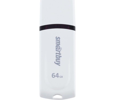 Флэш-напокитель SMARTBUY (SB64GBPN-W) UFD 2.0 064GB Paean White