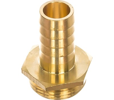 Штуцер DENZEL Штуцер для шланга 3/4 с наружной резьбой G1 Denzel 97272