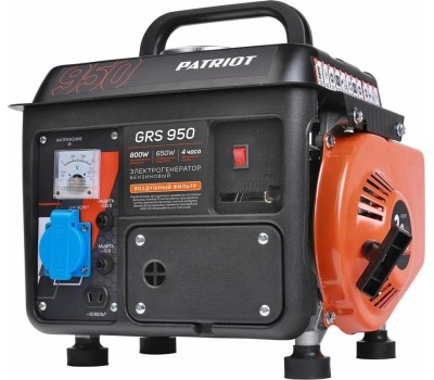 Генератор бензиновый PATRIOT 476102219 GRS 950 Генератор бензиновый