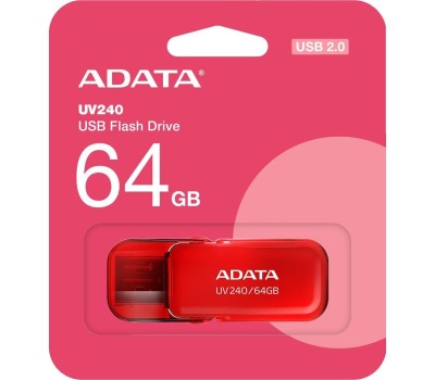 ADATA Флэш-накопитель 64GB AUV240-64G-RRD RED