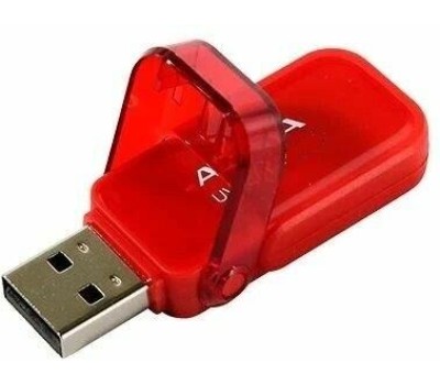 ADATA Флэш-накопитель 64GB AUV240-64G-RRD RED