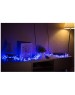 Гирлянда NEON-NIGHT (303-603) Мишура 3 м, прозрачный ПВХ, 288 LED Синие, соединяется ТОП