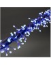 Гирлянда NEON-NIGHT (303-603) Мишура 3 м, прозрачный ПВХ, 288 LED Синие, соединяется ТОП