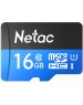NETAC Карта памяти microSDHC UHS-I U1 P500 16 ГБ, 80 МБ/с, Class 10, NT02P500STN-016G-S, 1 шт