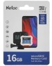 NETAC Карта памяти microSDHC UHS-I U1 P500 16 ГБ, 80 МБ/с, Class 10, NT02P500STN-016G-S, 1 шт