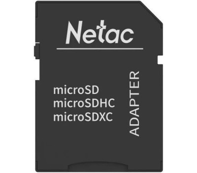 NETAC Карта памяти microSDHC UHS-I U1 P500 16 ГБ, 80 МБ/с, Class 10, NT02P500STN-016G-S, 1 шт