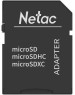 NETAC Карта памяти microSDHC UHS-I U1 P500 16 ГБ, 80 МБ/с, Class 10, NT02P500STN-016G-S, 1 шт
