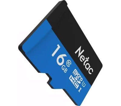 NETAC Карта памяти microSDHC UHS-I U1 P500 16 ГБ, 80 МБ/с, Class 10, NT02P500STN-016G-S, 1 шт