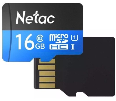 NETAC Карта памяти microSDHC UHS-I U1 P500 16 ГБ, 80 МБ/с, Class 10, NT02P500STN-016G-S, 1 шт