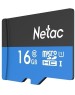 NETAC Карта памяти microSDHC UHS-I U1 P500 16 ГБ, 80 МБ/с, Class 10, NT02P500STN-016G-S, 1 шт