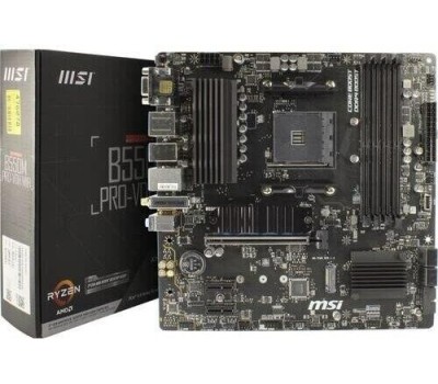 Материнская плата MSI Материнская плата AMD B550 SAM4 MATX B550M PRO-VDH WIFI