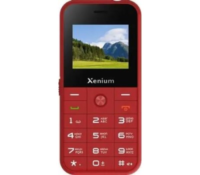 Телефон мобильный XENIUM X718 Red