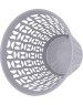 Корзина SPIN&CLEAN SC460710025 Disco для бумаг серебряный
