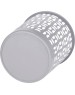 Корзина SPIN&CLEAN SC460710025 Disco для бумаг серебряный